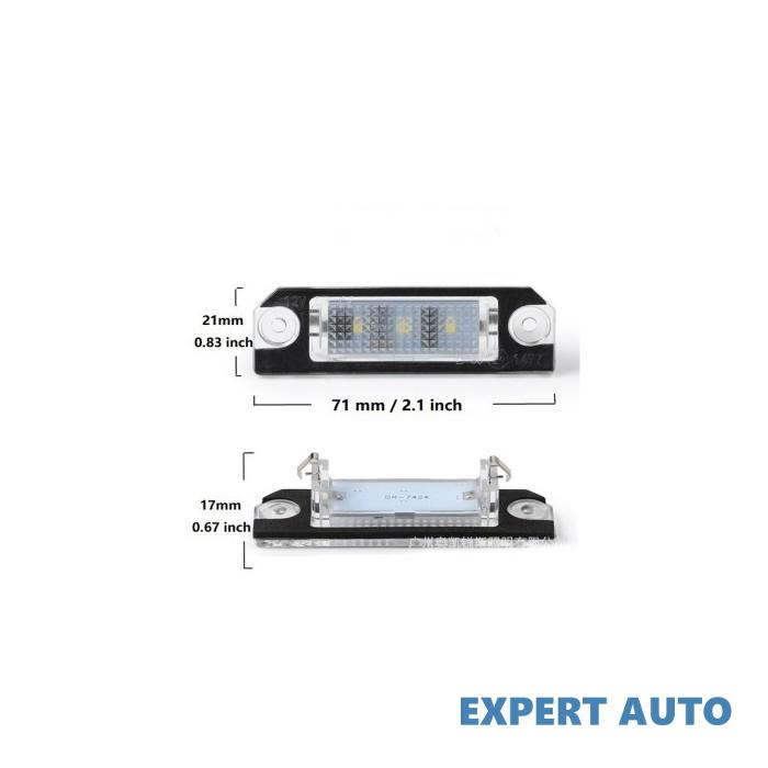 Set 2 lampi led numar vw cod: 7424 #7