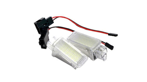 Set 2 lampi LED pentruinterior compatibil AUDI/SKODA/ LAMBORGHINI/ VW AL-TCT-5153