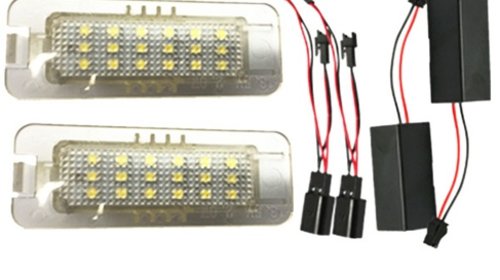 Set 2 lampi numar cu led VW Golf V VI VII - 7