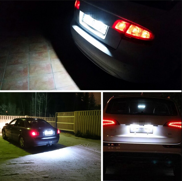 SET 2 Lampi numar LED Audi A1, A4, A5, A