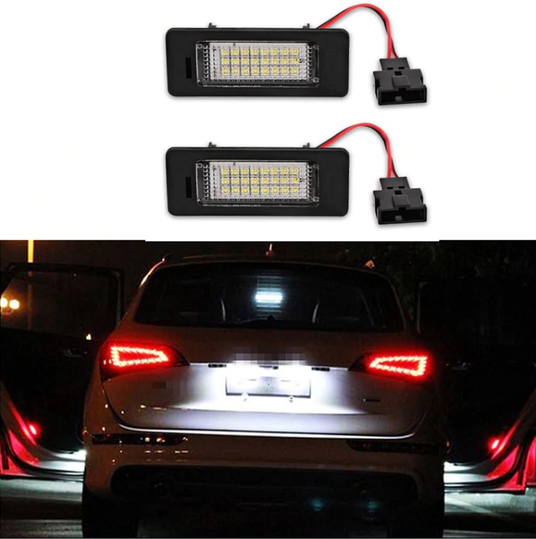 SET 2 Lampi numar LED Audi A1, A4, A5, A6, S6, A7,