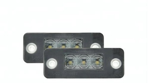 Set 2 lampi numar led canbus Audi A8 D3 2002-