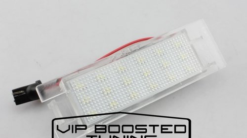 Set 2 lampi numar led canbus dedicate Opel As