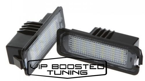 Set 2 lampi numar led canbus dedicate VW Pass