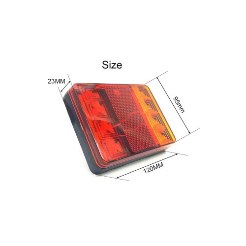 Set 2 Lampi Spate LED Cod: ZMC-A-005