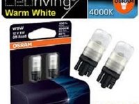 Set 2 led drive w5w 4000k osram