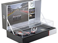 Set 2 Machete Oe Toyota Gazoo Racing TS050 #8 &amp; 7 Le Mans 2019 1-2 Finish Podium Set 1:43 Ediție Limitată TY14143JWM