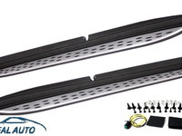 Set 2 praguri laterale compatibil cu Mercedes Benz GL-Class X166 (2012-up), GLS-Class Facelift (2016+), 1