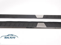 Set 2 praguri laterale Transcender compatibil cu Audi Q7 (4L) (2006-up)