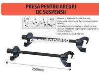 Set 2 prese pentru arcuri suspensii 250mm JBM 51121 piesa NOUA