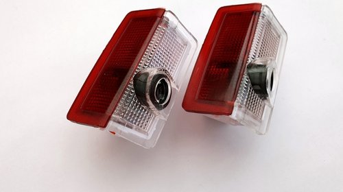 Set 2 proiectoare portiere LED Mercedes Benz dedicate 2009-prezent