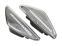 Set 2 Semnalizari Aripa LED Dinamice BMW X3 F25, X5 E70, X6 E71 - D0460