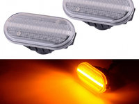 Set 2 Semnalizari Aripa LED Dinamice Nissan Qashqai, Pathfinder, Navara - D0324