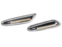 Set 2 Semnalizari Aripa LED Dinamice pentru BMW X1 E84, X3 E83, E60, E90, E91, E92, E93, E81, E82, E