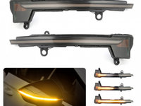 Set 2 Semnalizari Led Oglinda Dinamice SEAT Ateca, Terraco, Cupra Ateca - D0195