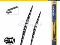 Set 2 stergator parbriz Alfa Romeo 145 fabricata in perioada 1997 - 2001 HELLA 9XW178878-231/9XW178878-181 piesa NOUA