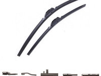 Set 2 stergator parbriz tip Aerotwin Renault Grand Scenic II (2003 - 2009) EUROHELP 27-WBF650 / 27-WBF525 piesa NOUA