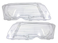 Set 2 sticle faruri pentru BMW Seria 3 E46 Coupe / Cabrio Non Facelift (1998 - 2003)