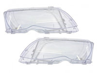 Set 2 sticle faruri pentru BMW Seria 3 E46 Facelift (2001 - 2005) - HB011