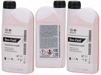 Set 3 Buc Antigel Concentrat Oe Opel Dex-Cool Concentrate Longlife G12 1L 1940663