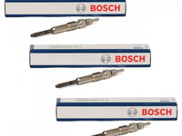 Set 3 Buc Bujie Incandescenta Bosch Audi A2 2000-2005 0 250 202 023