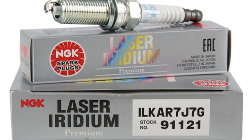 Set 3 Buc Bujie Ngk Dacia Dokker 2012→ Laser Iridium ILKAR7J7G 91121