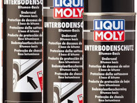 Set 3 Buc Liqui Moly Spray Antifon Protectie Sasiu Pe Baza De Bitum Negru 500ML 6111