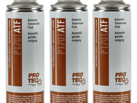 Set 3 Buc Pro Tec ATF Automatic Transmission Flush Solutie Curatare Cutie Automata 375ML PRO1701