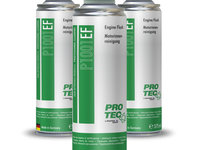 Set 3 Buc Pro Tec Engine Flush Solutie Curatare Interior Motor 375ML PRO1001