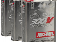 Set 3 Buc Ulei motor Motul 300V Power 5W-30 2L