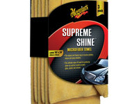 Set 3 lavete 40 X 63cm SUPREME SHINE MICROFIBER - MEGUIARS