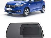 Set 3 perdele interior dedicate pentru DACIA Sandero 3 III dupa 2020-Prezent