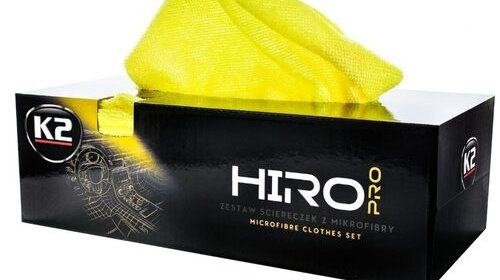 Set 30 bucati lavete microfibra K2 Hiro Pro, 