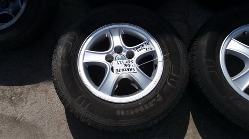 Set 321 - Jante aliaj Hyundai Santa Fe, R16, 5 x 114.3 - cod HYU-4A-15