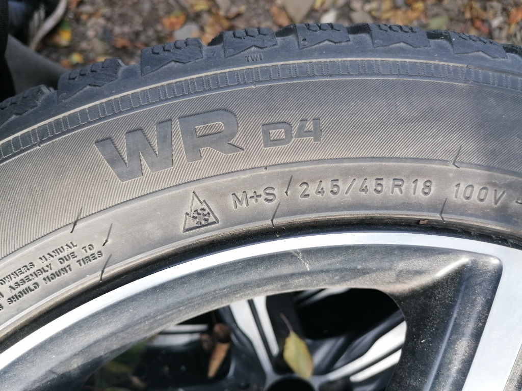 Set 4 Anvelope Iarna Nokian WR D4 245 45
