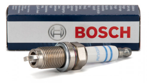 Set 4 Buc Bobina De Inductie Bosch + Set 4 Buc Bujie Bosch Skoda Rapid 2012-2015 4 X 0 986 221 023 + 4 X 0 242 240 665