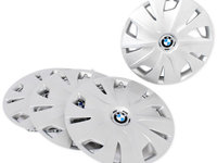 Set 4 Buc Capac Roata Oe Bmw Seria 1 F40 2019→ 16&quot; Silver 36106854746