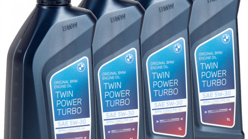 Set 4 Buc Ulei Motor Bmw Twin Power Turbo 5W-