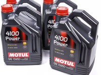 Set 4 Buc Ulei Motor Motul 4100 Power 15W-50 4L 100271