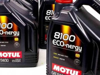 Set 4 Buc Ulei Motor Motul 8100 Eco-Nergy 5W-30 5L 102898 SAN7174