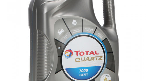 Set 4 Buc Ulei Motor Total Quartz 7000 Energy 10W-40 5L
