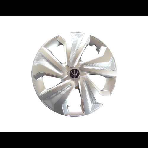 Set 4 capace roti model EVO argintii 15" Cod: