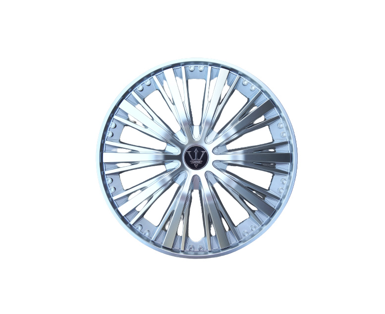 Set 4 capace roti model EVO argintii 15" Cod: