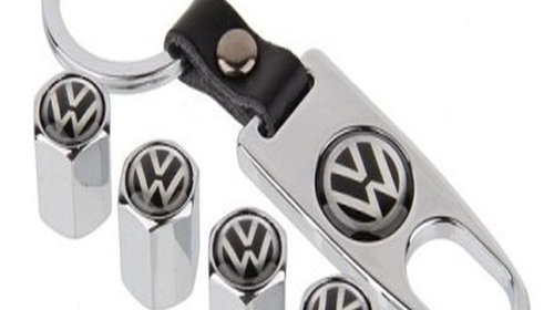 Set 4 capacele ventil roti Vw breloc cheie