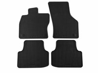 Set 4 covorase auto din cauciuc PETEX, negru, compatibil cu compatibil cu SKODA Octavia III Limousine 02/2013m Kombi 05/2013, Octavia Scout 10/2014- 22210