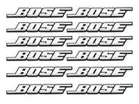 Set 4 embleme/emblema boxa usa Bose ornament