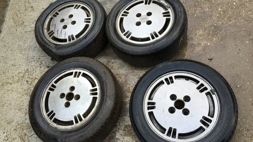 Set 4 Jante Aliaj 14'' 5,5Jx14 ET40 4x100 Volkswagen Golf 3 Polo 6N Vento Seat Ibiza Volvo 360 460 POZE REALE!