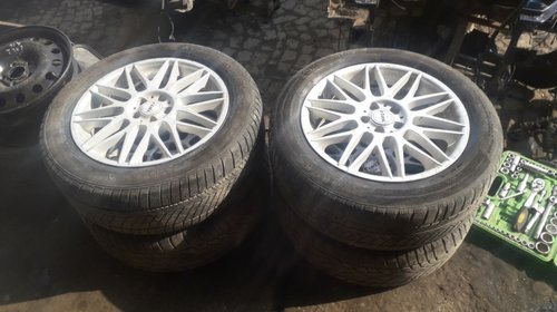 Set 4 jante aliaj R17 cu anvelope Vw Golf 4 / Bora