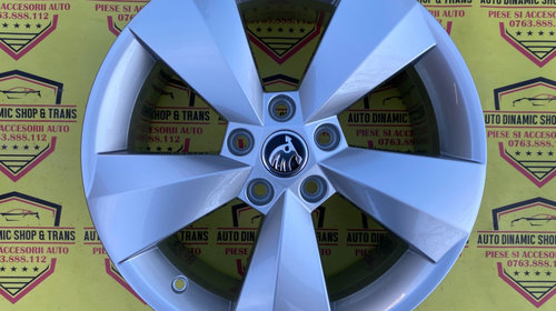 Set 4 jante Noi aliaj originale Skoda Nanuq R17 KODIAQ 5X112