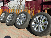 SET 4 Jante Toronto VW Golf + anvelope vara Michelin Primacy 4, an 2023, 5x112